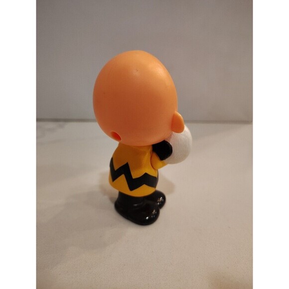 McDonalds Toy Peanuts Charlie Brown Snoopy Bobblehead Figure Plastic Bobble Body - Picture 3 of 8